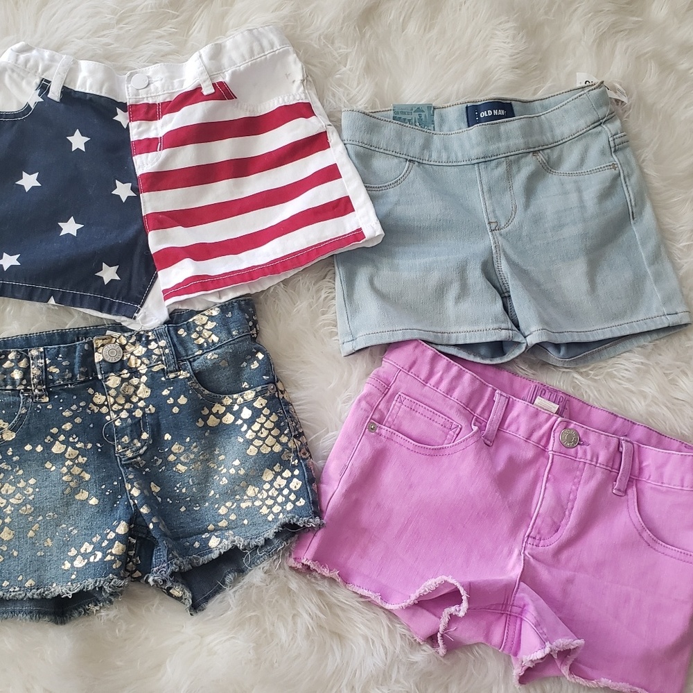 Bundle Deal 4 pairs of girls shorts